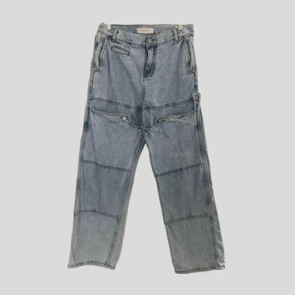 PacSun Light Blue Wash Baggy Denim Carpenter Mens Jeans - 30 x 30